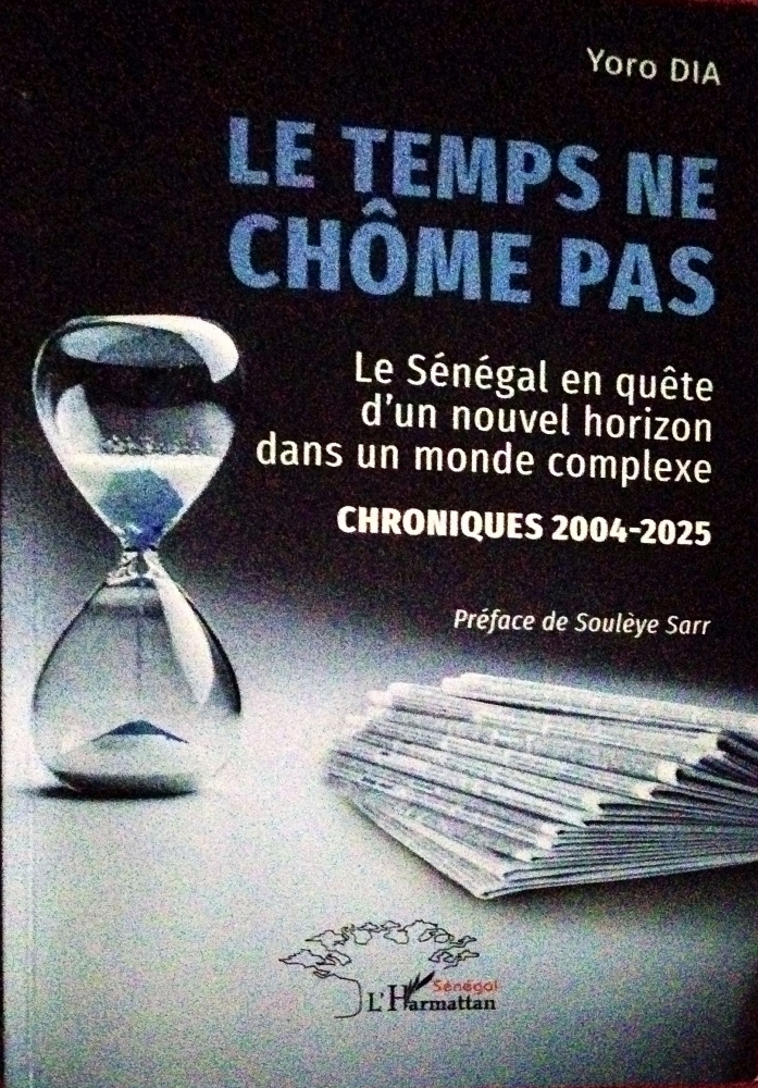 Couverture du livre Le temps ne chôme pas de Yoro Dia